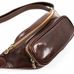 Independent People // Leather Belly Bag // Brown (Brown)