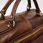 East of Eden // Full Grain Leather Bag // Brown