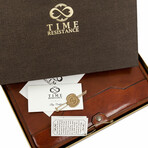 The Call Of The Wild // Leather Organizer // Cognac Brown