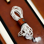 The Call Of The Wild // Leather Organizer // Cognac Brown