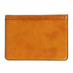 Candide // Leather Document Folder // Yellow