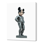 MICKEY MANEKKEN PISS (10"H x 8"W x 0.75"D)