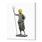 TWEETY POSEIDON (10"H x 8"W x 0.75"D)