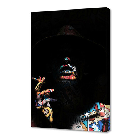 Pop Art in the Shadows (12"W x 8"H x 0.75"D)