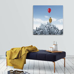 Without Words (12"W x 12"H x 0.75"D)