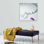 Alone is better! (12"W x 12"H x 0.75"D)