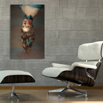 Upside Down Girl (12"W x 8"H x 0.75"D)