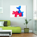 When Balloon Dog Meets Keith Haring Dog (8"W x 10"H x 0.75"D)