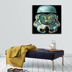 Cat Trooper (12"W x 12"H x 0.75"D)