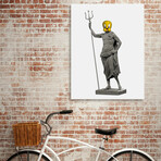 TWEETY POSEIDON (10"H x 8"W x 0.75"D)