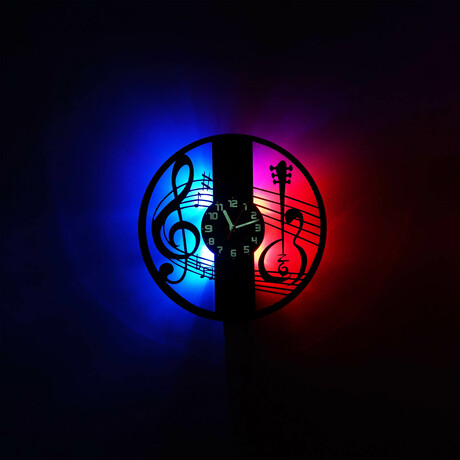 Treble Clef + Guitar