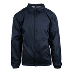 Nylon Coach Jacket // Navy (S)