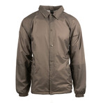Nylon Coach Jacket // Steel (S)