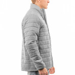 Quilted Puffer Jacket // Steel (S)