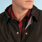 Nylon Coach Jacket // Black (S)