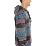 Fleece Pullover // Red + Black (S)