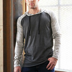 Jersey Hoodie// Charcoal (S)