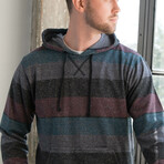 Fleece Pullover // Red + Black (S)