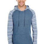 Jersey Hoodie// Navy (S)