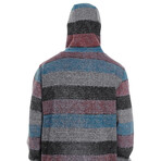 Fleece Pullover // Red + Black (S)