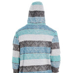 Fleece Pullover // Light Blue + Black (S)