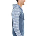 Jersey Hoodie// Navy (S)