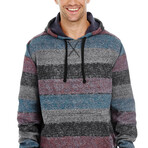 Fleece Pullover // Red + Black (S)