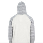 Jersey Hoodie// Heather Ecru (M)