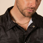 Nylon Coach Jacket // Black Camo (M)