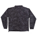 Nylon Coach Jacket // Black Camo (M)