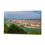 Panorama of Budapest (12"H x 8"W x 0.75"D)