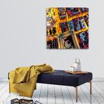 Aerial of the Center (12"H x 12"W x 0.75"D)