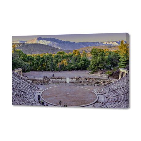 Epidaurus Theater, Peloponnesse, Greece (12"H x 8"W x 0.75"D)