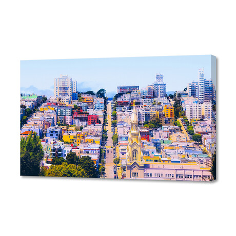 City View at San Francisco, USA (12"H x 8"W x 0.75"D)