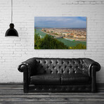 Panorama of Budapest (12"H x 8"W x 0.75"D)