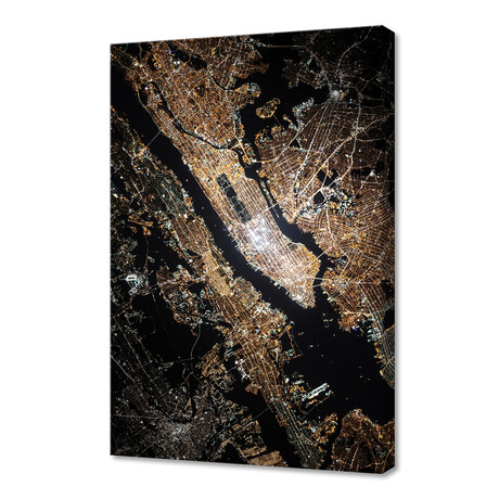 NYC Night Lights (8"H x 12"W x 0.75"D)