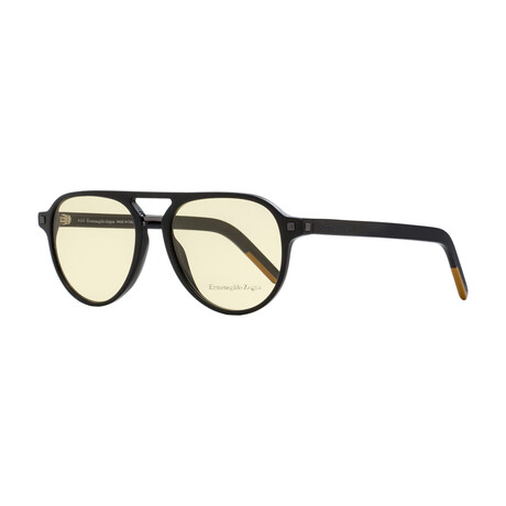 Ermenegildo Zegna Pilot Eyeglasses // Black