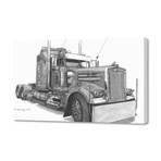 Redbubble Kenworth W900 (12"H x 8"W x 0.75"D)