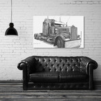 Redbubble Kenworth W900 (12"H x 8"W x 0.75"D)