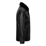 Reese Leather Jacket // Black (XL)