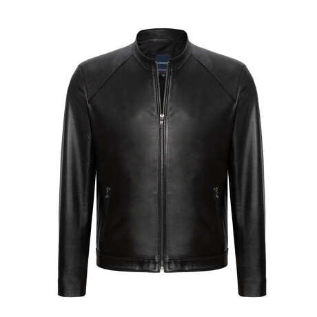 Francisco Leather Jacket // Black (S)