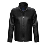 Mason Leather Jacket // Black (XL)