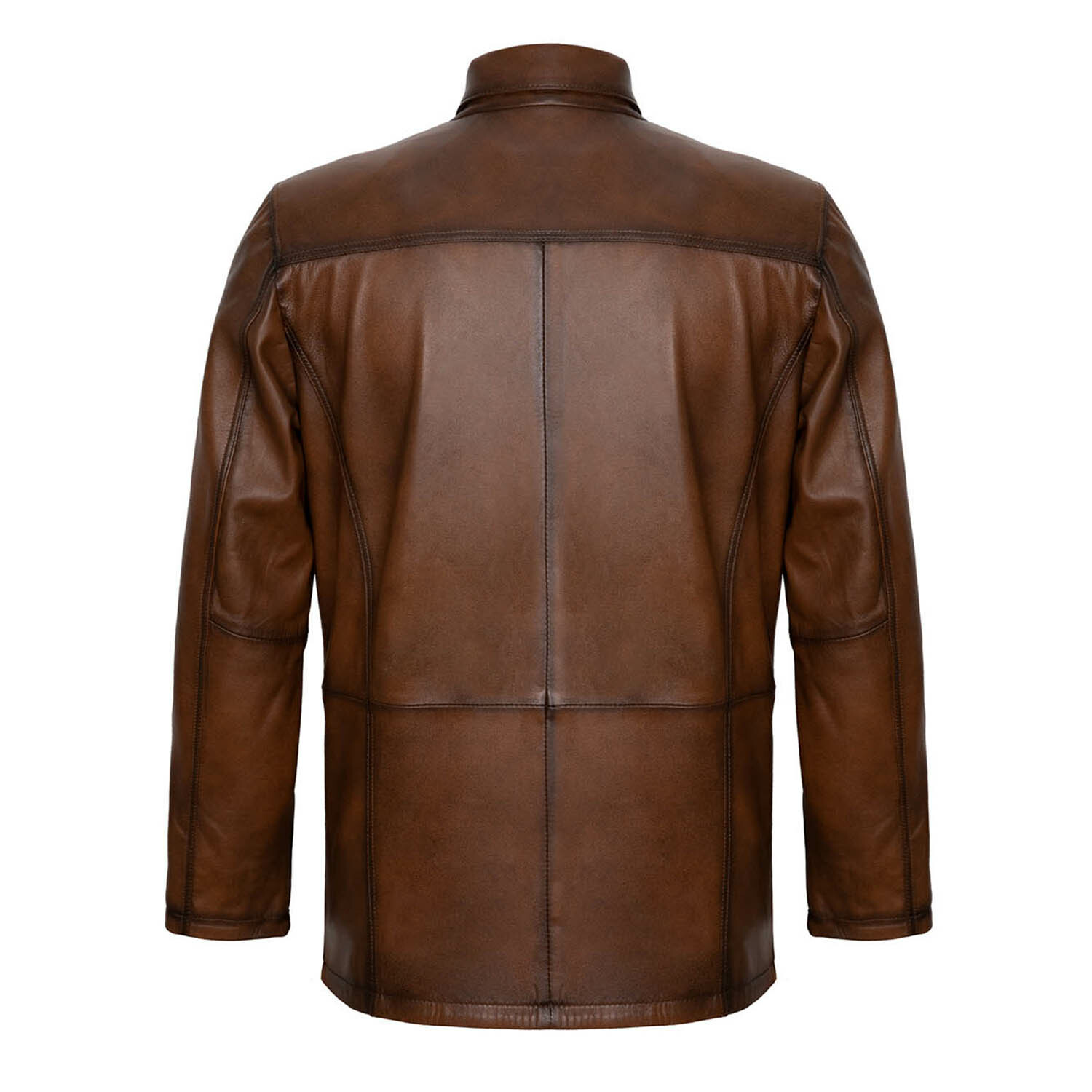 Alvin Leather Jacket // Chestnut (S) - Upper Project Leather Jackets ...