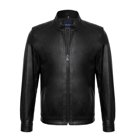 Marvin Leather Jacket // Black (S)