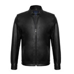 Marvin Leather Jacket // Black (3XL)