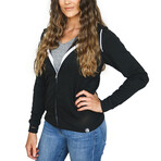 Women's Hero Hoodie Lite // Black (S)