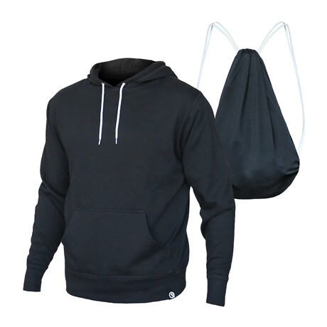 Hero Hoodie Lite Pullover // Black (XS)