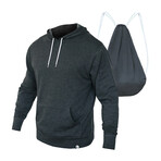 Hero Hoodie Lite Pullover // Charcoal (XS)