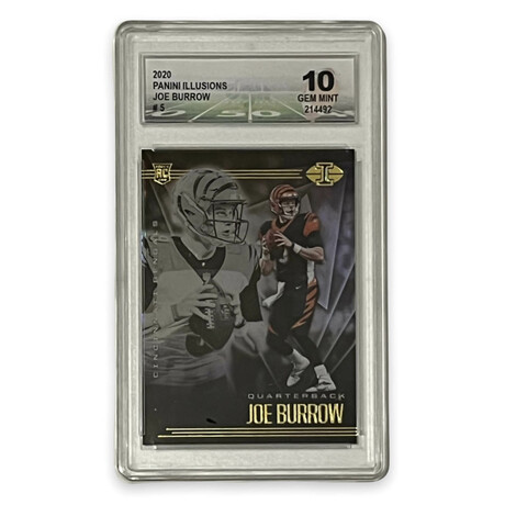 Joe Burrow // 2020 Panini Illusions // Rookie Card // DGA 10 Gem Mint