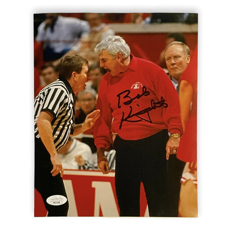 Bob Knight // Indiana Hoosiers // Signed Photograph
